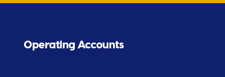 Operating Accounts